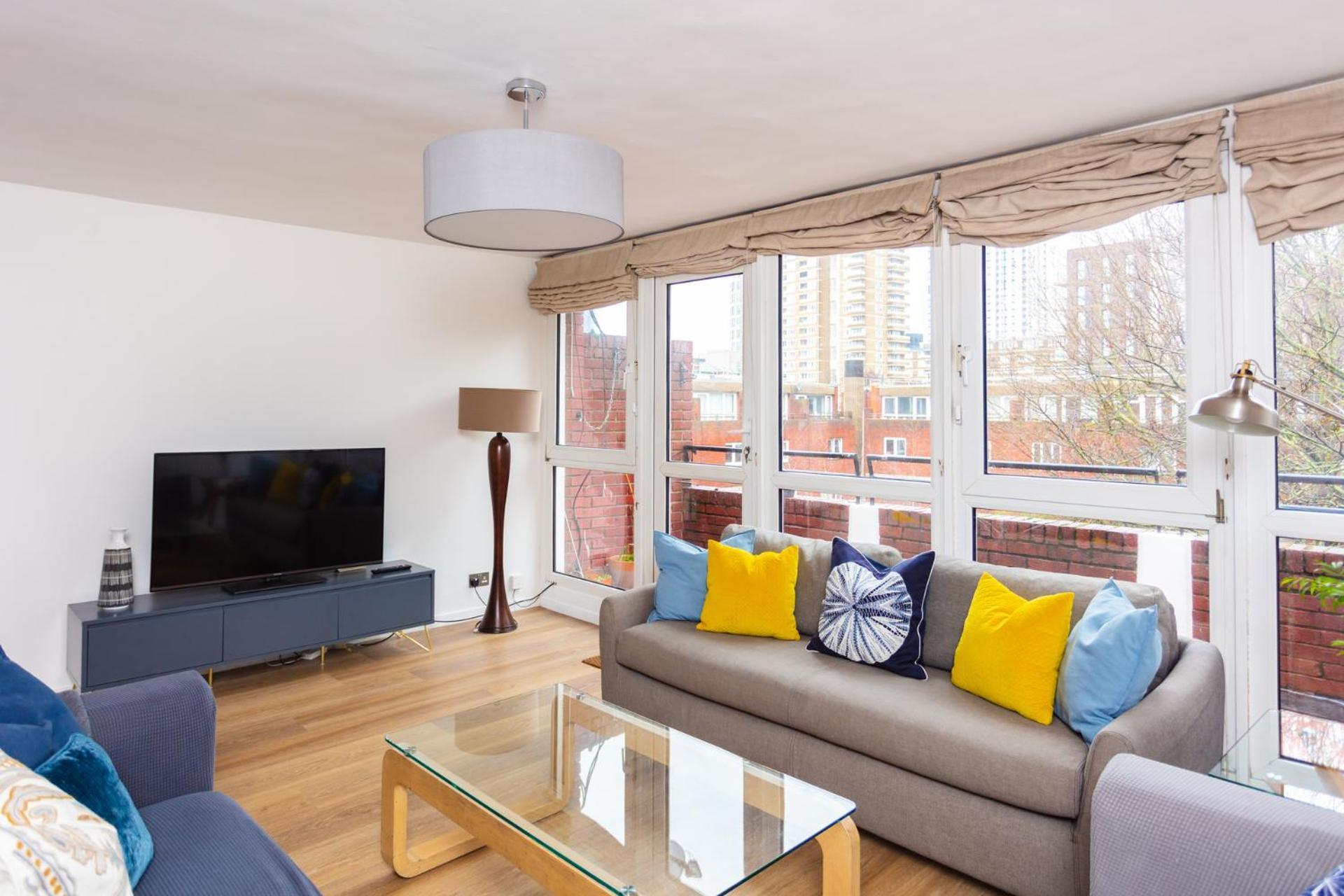 Spacious Central 3 Bedroom Apartment In Old Street Лондон Экстерьер фото
