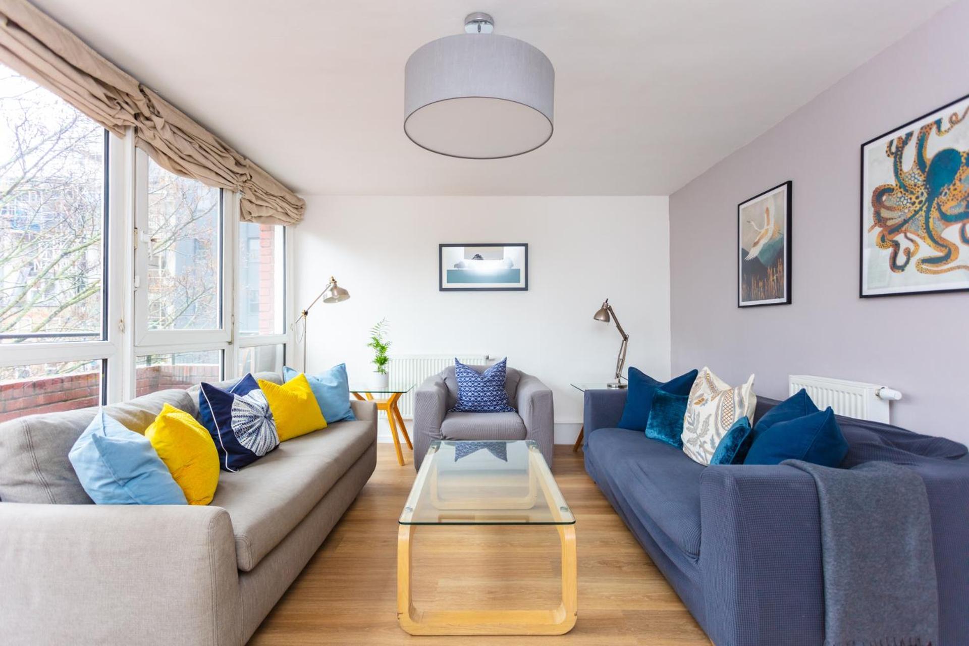 Spacious Central 3 Bedroom Apartment In Old Street Лондон Экстерьер фото